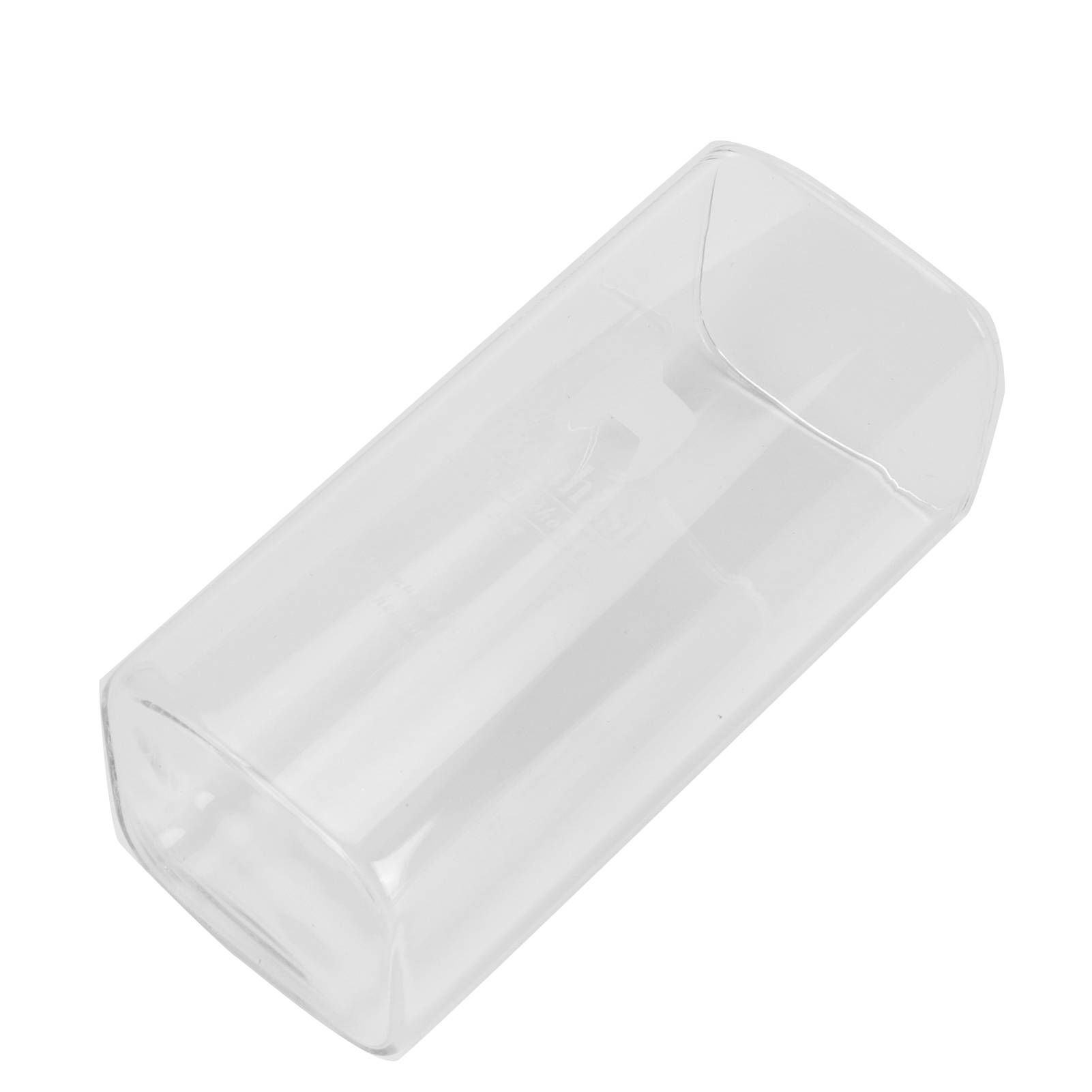 Quadratischer, Hitzebeständiger Glasbecher Mit Pferdemotiv (400 Ml), Geeignet Für Milch, Getränke Und Frühstück.