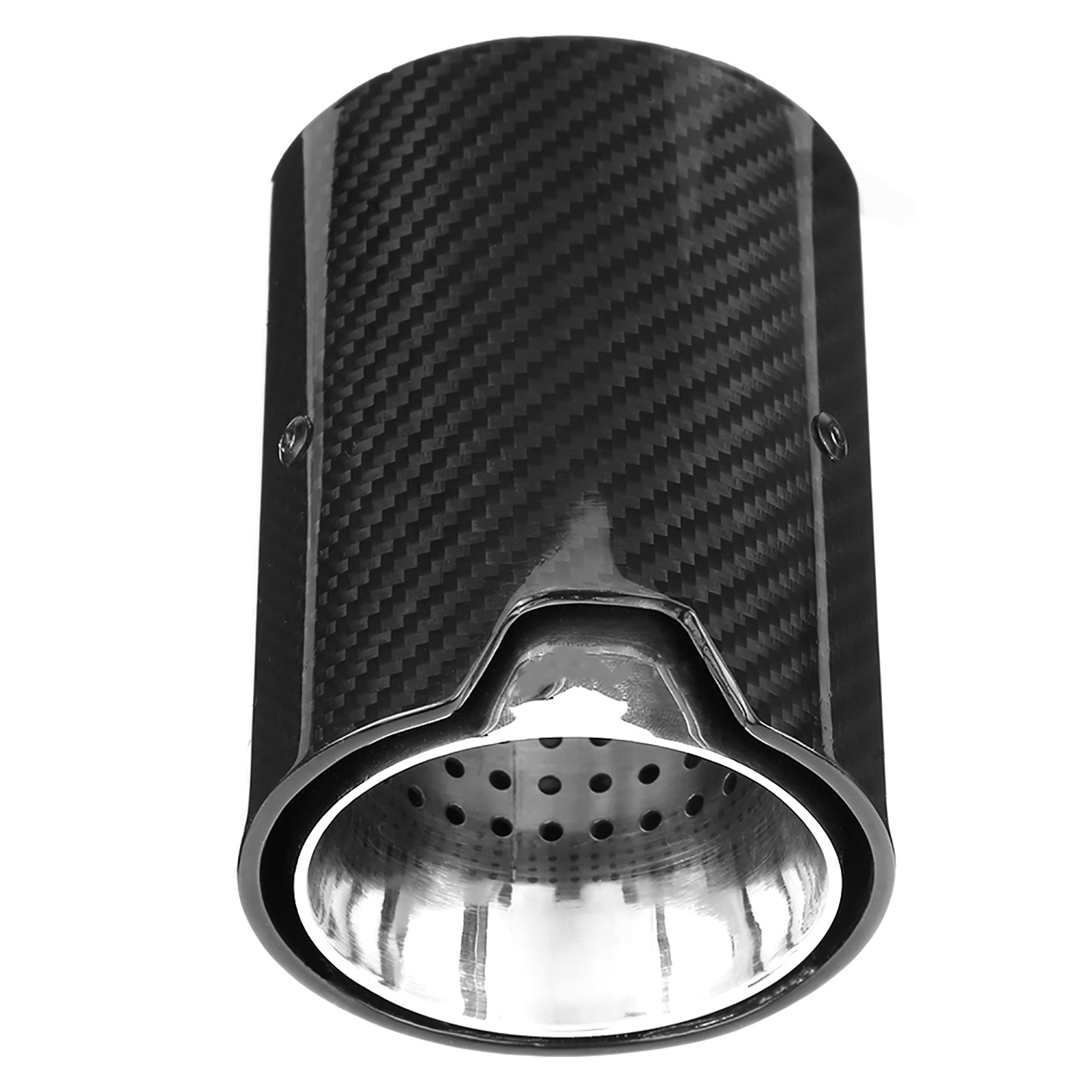 Auspuffblenden In Carbonfaser-optik Für Bmw M2 F87, M3 F80, M4 F82/f83, M5 F10, M6 F12b – Carbonfaser-schalldämpfer, Schwarze Ausführung, 2 Stück