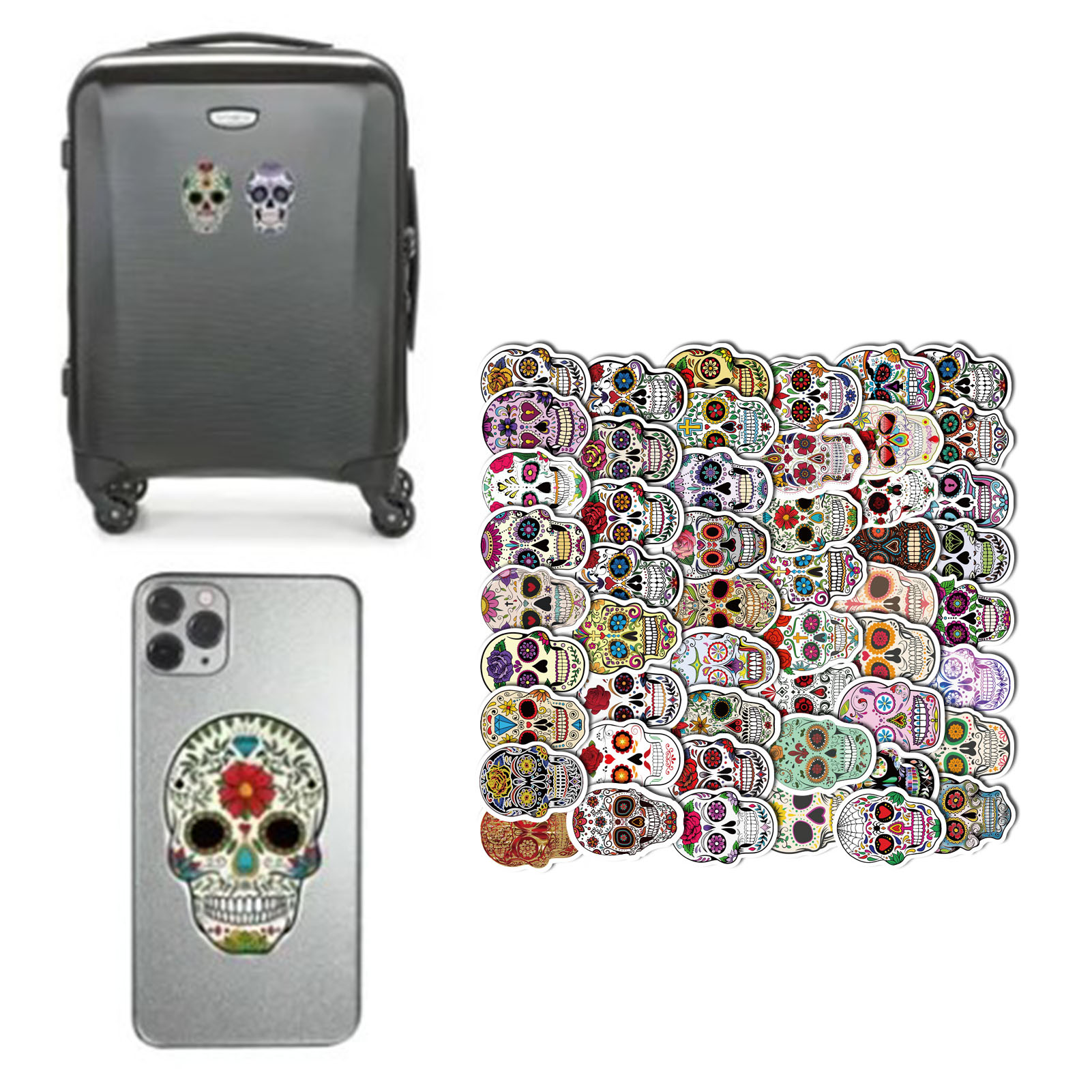 50 Mehrfarbige Pvc-aufkleber, 5–8 Cm, Abriebfest, Für Auto, Koffer, Laptop – Dekorative Graffiti-aufkleber