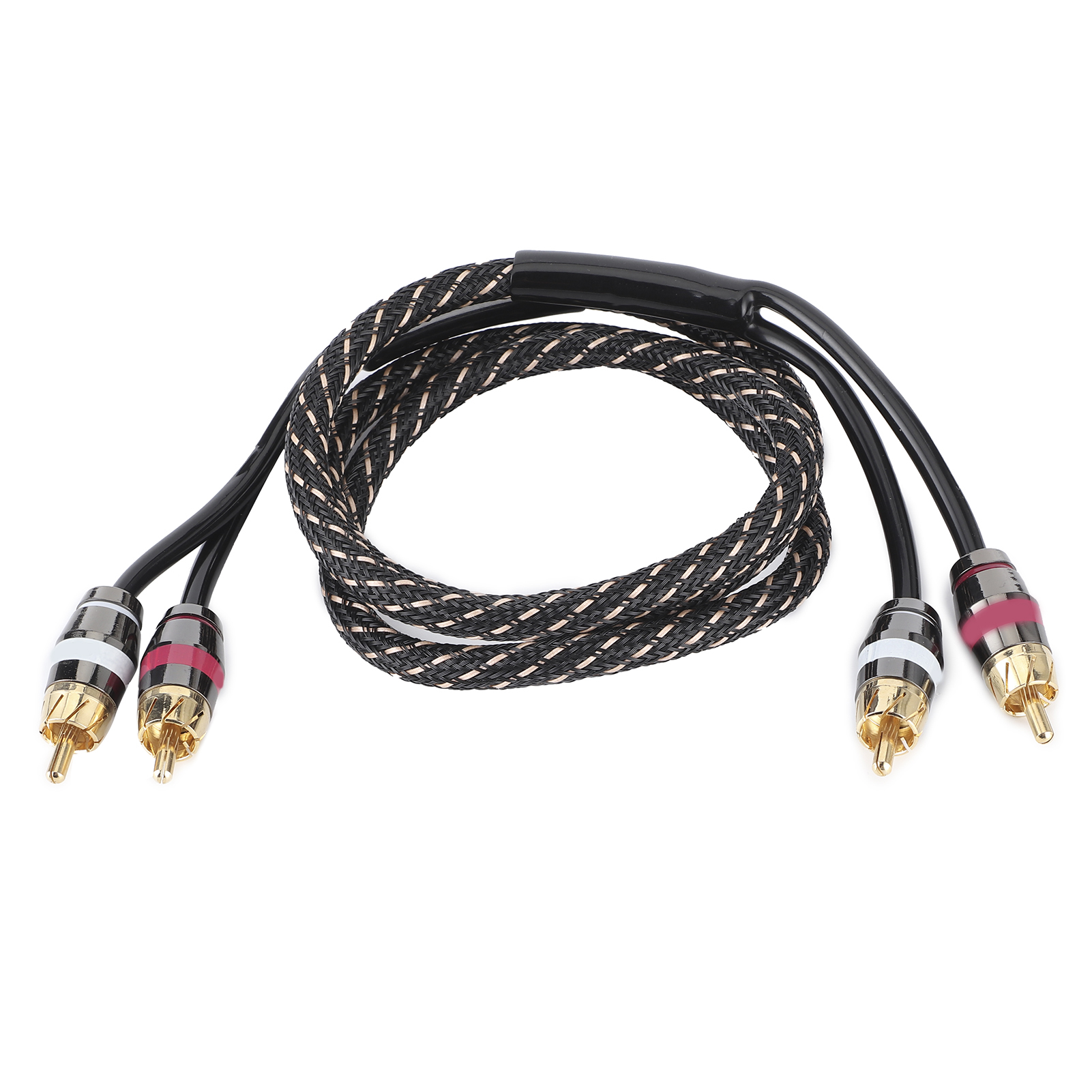 Audio-splitterkabel Rca, 1 M / 3,3 Ft, Reines Kupfer, Signalübertragung Für Dvd, Cd, Tv