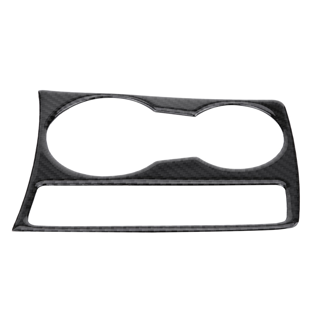Mittelkonsole Aus Kohlefaser Für Audi A4 B8 Und A5 (2009–2015), Zierblende Mit Getränkehalter, Innenverkleidung, Dekoratives Zubehör