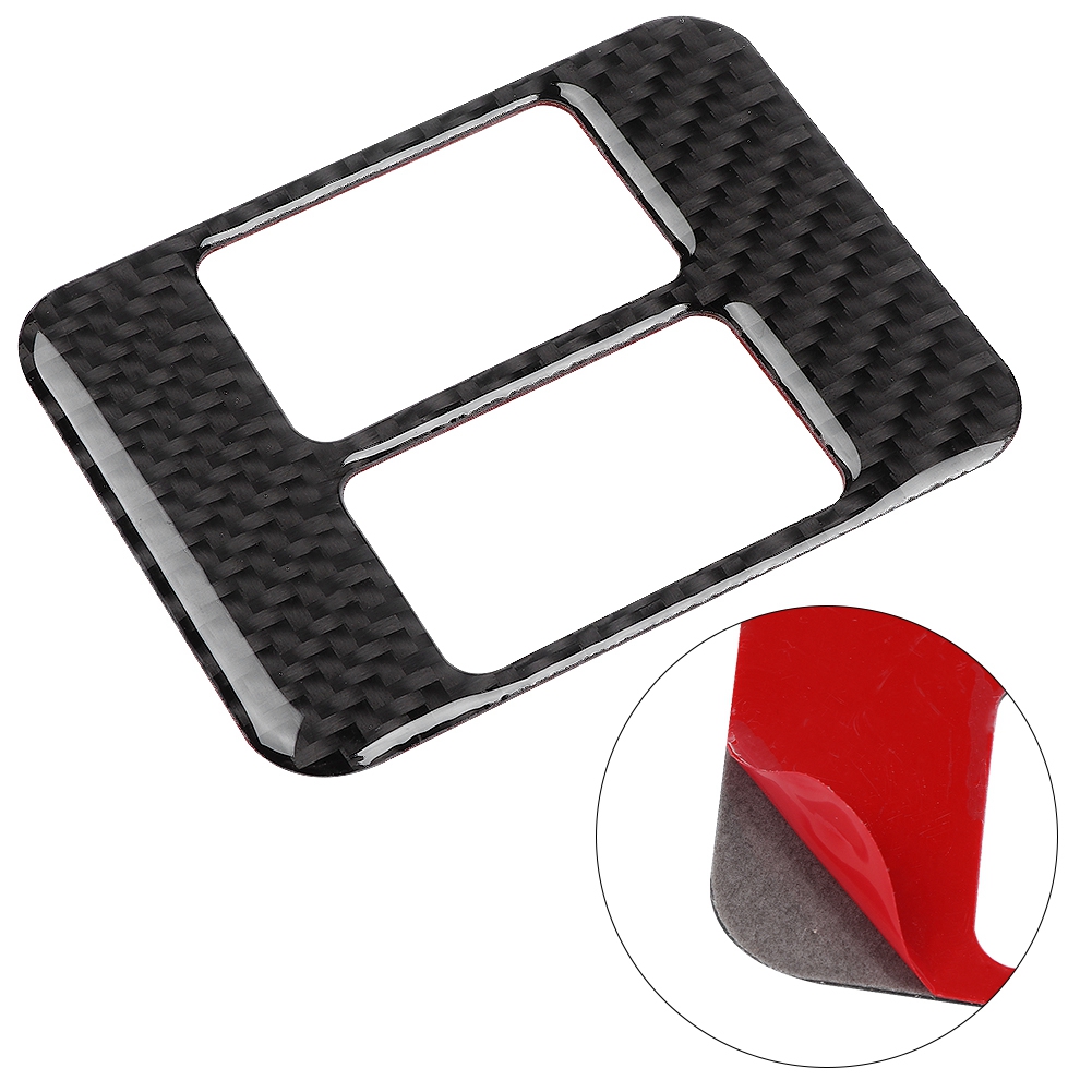 Abdeckung Aus Kohlefaser Für Den Sitzheizungsknopf, Mittelkonsole, Kompatibel Mit Toyota 86 (2013–2017), Innenraumschutz-set
