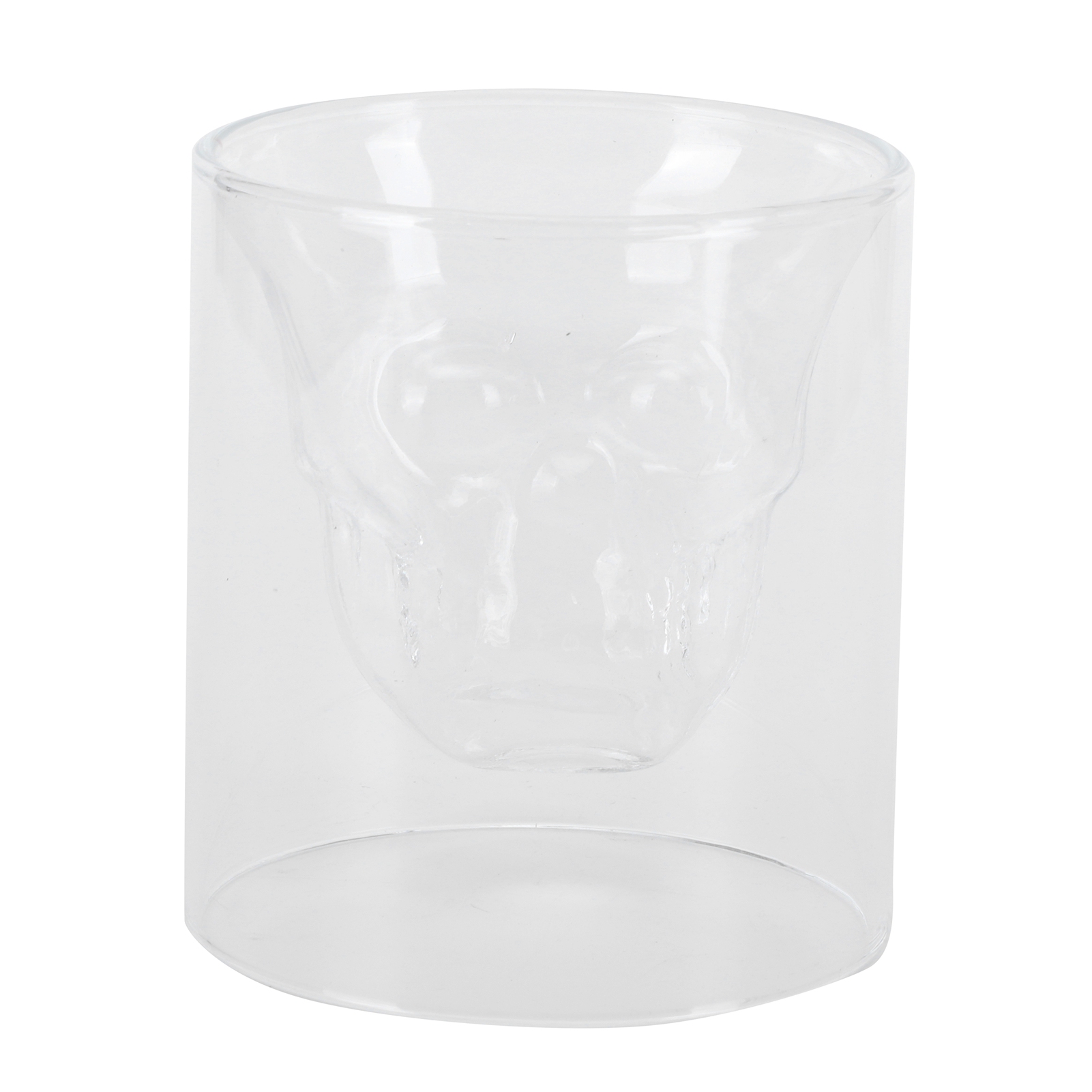 250-ml-weinglas, Innovativer Doppelwandiger Totenkopf-bierkrug Für Bars, Karaoke-bars Und Clubs