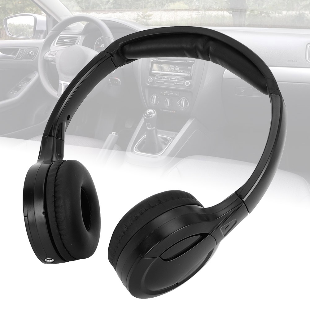 2-kanal-stereo-infrarot-funkkopfhörer Für Autokopfstützen, Auto-dvd-stereo-kopfhörer, Drahtloses Audio.