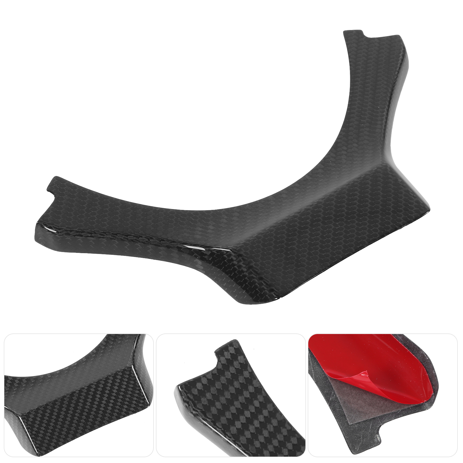 Dekoraufkleber Für Die Lenkradverkleidung In Carbon-optik, Kompatibel Mit Nx200, 200t Und 300h (2016–2020)
