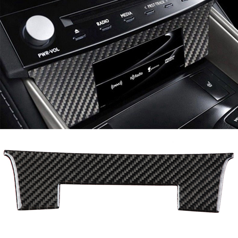 Mittelkonsole Aus Kohlefaser, Zierleiste Für Lexus Is250/300/350/200t 2013-2018, Schutzhülle, Sportlicher Stil, 1-teilig.