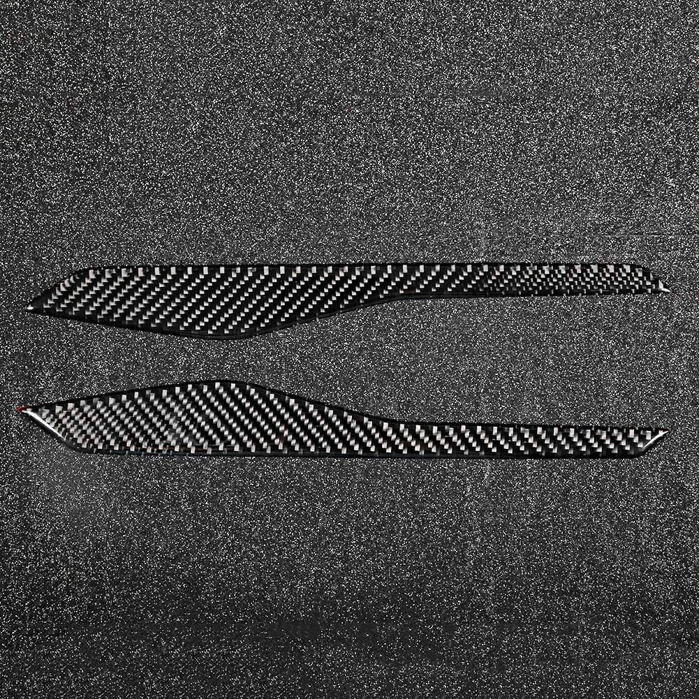 2 Original-zierleisten Aus Kohlefaser Für Die Mittelkonsole, Kompatibel Mit Ford Explorer 2013–2018, Innenausstattungsset