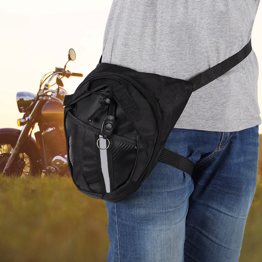 Wasserdichte Motorrad-hüfttasche, Canvas-bauchtasche Für Fahrer, Fahrradreisetasche Mit Ducati-logo, Verstellbarer Gürtel