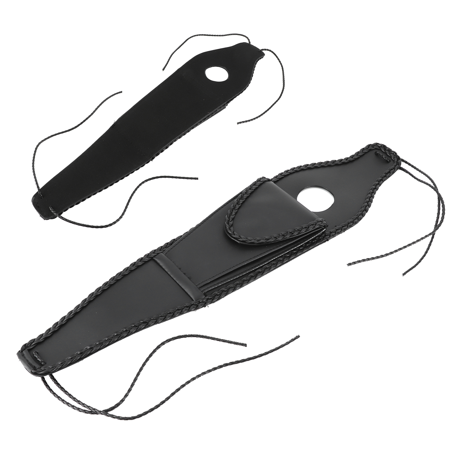 Motorrad-tankdeckel Mit Pu-ledertasche, Schutzleiste, Kompatibel Mit Xl 883 1200 48, Geflochtener Seilumrandung, Individuelles Zubehör