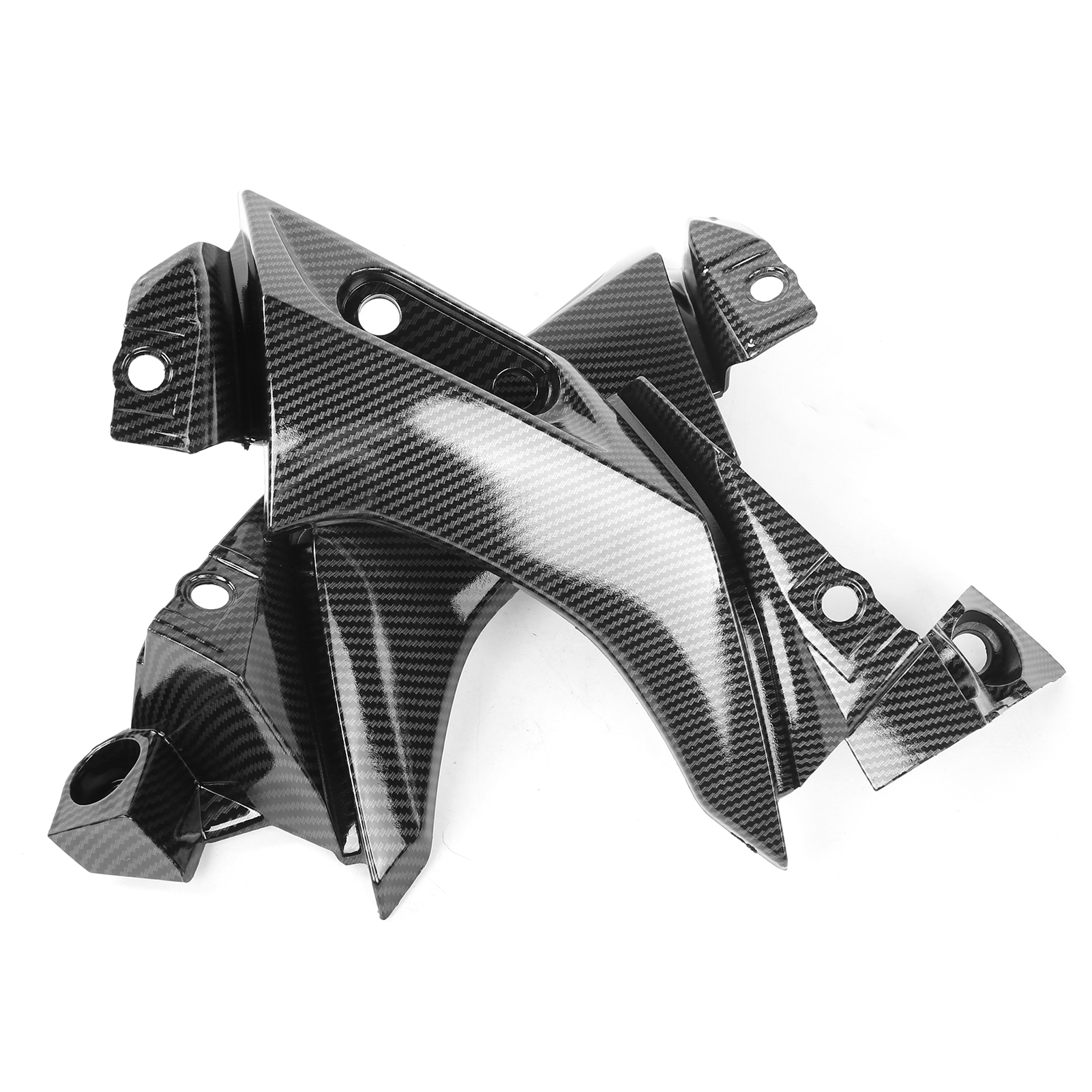 Rahmenabdeckung In Carbon-optik, Seitenverkleidung Mit Knieschutz, Kompatibel Mit Yamaha R1 2004-2006, Rahmenschutz-kit