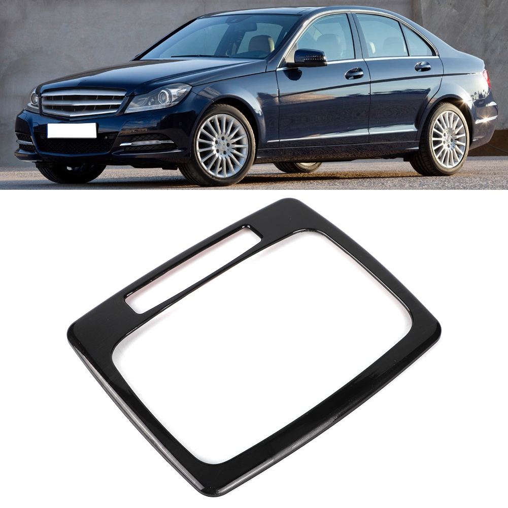 Schaltkulissenrahmen-zierleiste Passend Für Mercedes-benz C-klasse W204 (2007–2013), Schwarze Holzmaserung