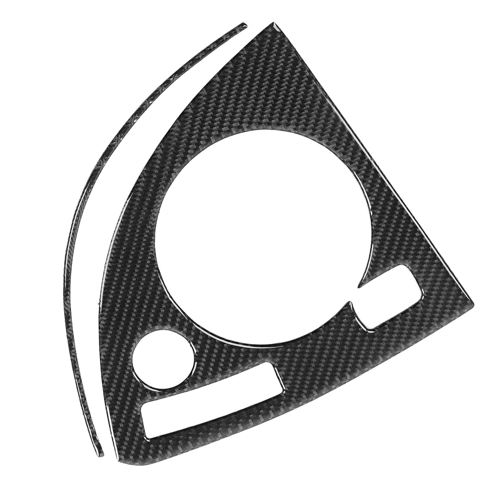 2 Selbstklebende Carbonfaser-panels Für Schalthebel Und Getriebe, Kompatibel Mit Prius 2012–2015, Linkslenker