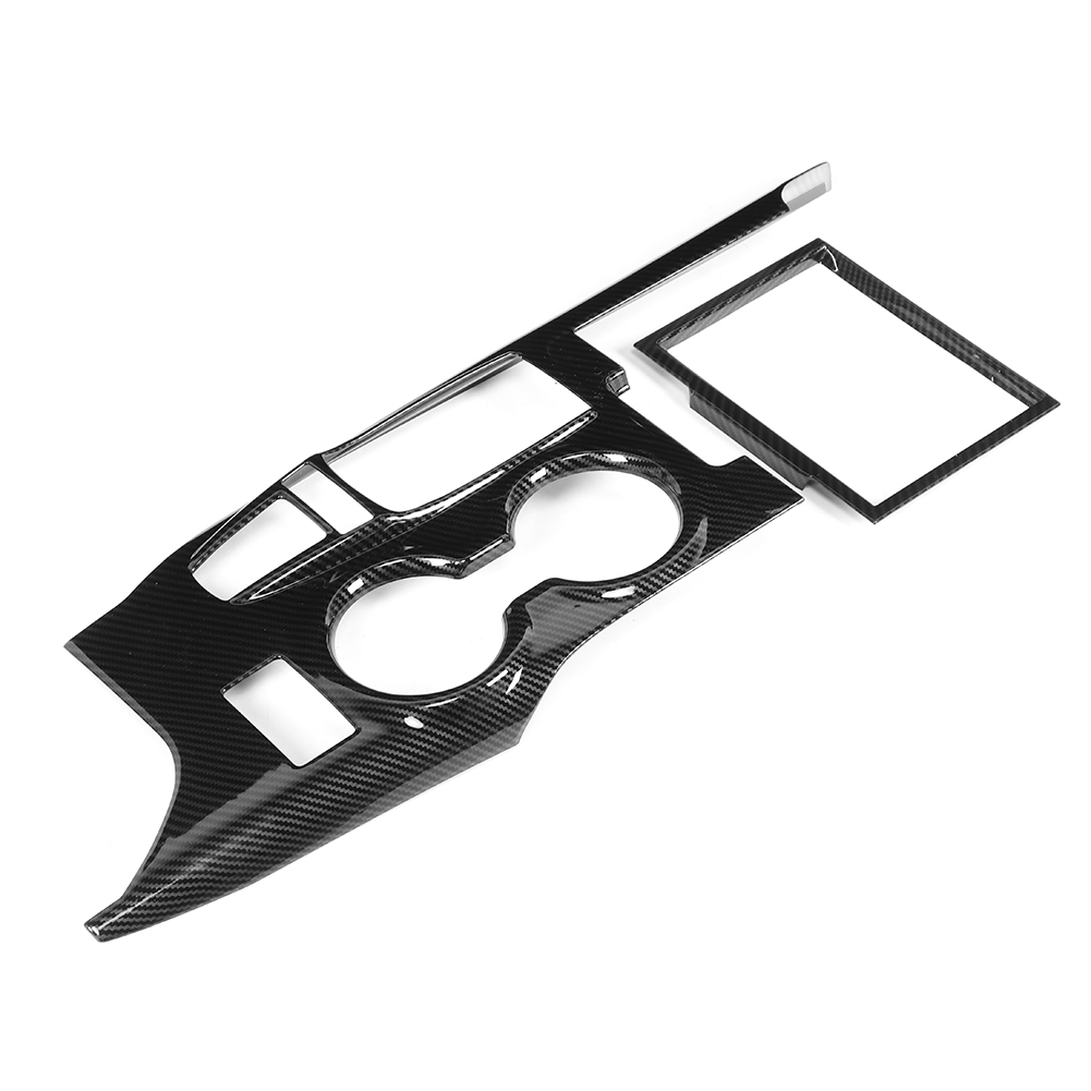 2-teiliges Set Schaltkulissen-abdeckung In Carbonfaser-optik Für Den Fahrzeuginnenraum, Passend Für Toyota Camry 18–20