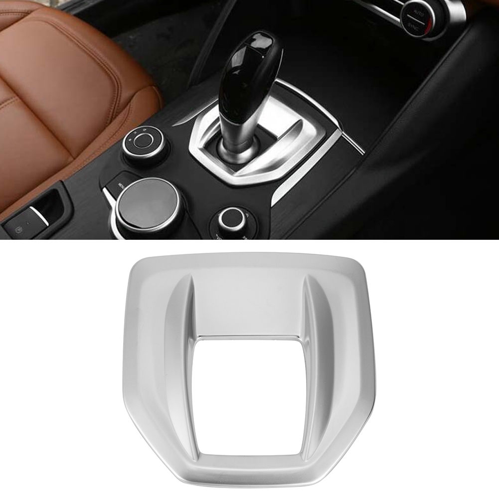 Chrom-zierring Für Den Schalthebel, Kleine Größe, Passend Für Alfa Romeo Giulia 2017, Glänzende Oberfläche