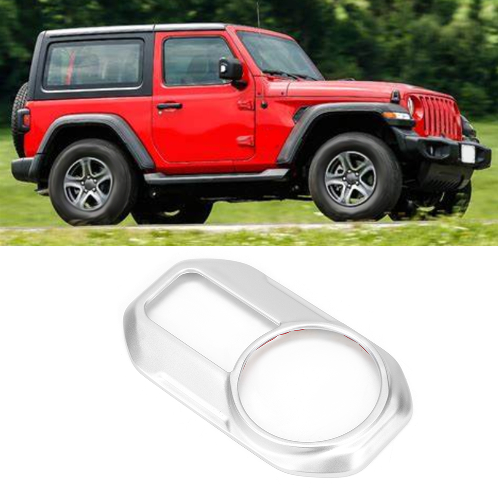 Abdeckung Für Scheinwerferschalterknopf, Zierleiste, Passend Für Jeep Wrangler Jl Ab 2018
