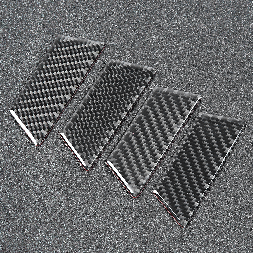 4-teiliges Set Türverkleidungen Aus Kohlefaser Für Linkslenker, Passend Für Vw Touareg 2011-2018