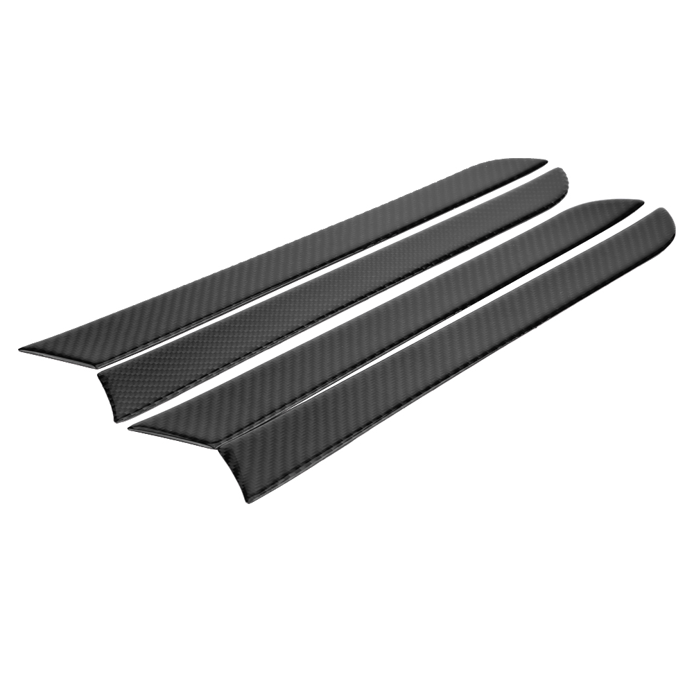 4 Dekorative Türverkleidungen Aus Kohlefaser Für Audi A4 B8 (2007–2016), Seitenschutzrahmen, Interieurzubehör, 4er-set
