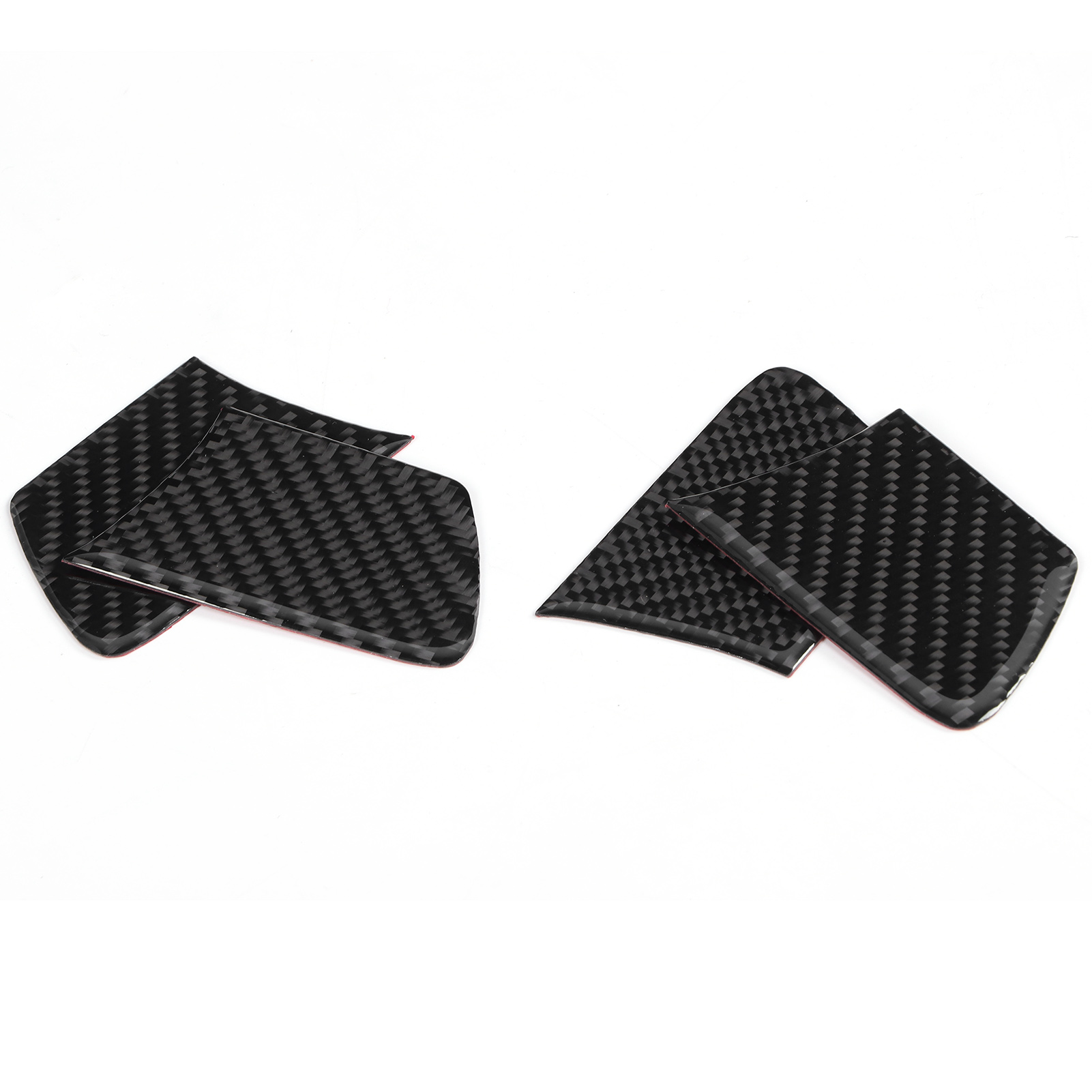 4-teiliges Türverkleidungsset Aus Kohlefaser Für Rav4 (2015–2019) – Dekorelemente In Carbon-optik, Selbstklebendes Verkleidungsset, Autozubehör