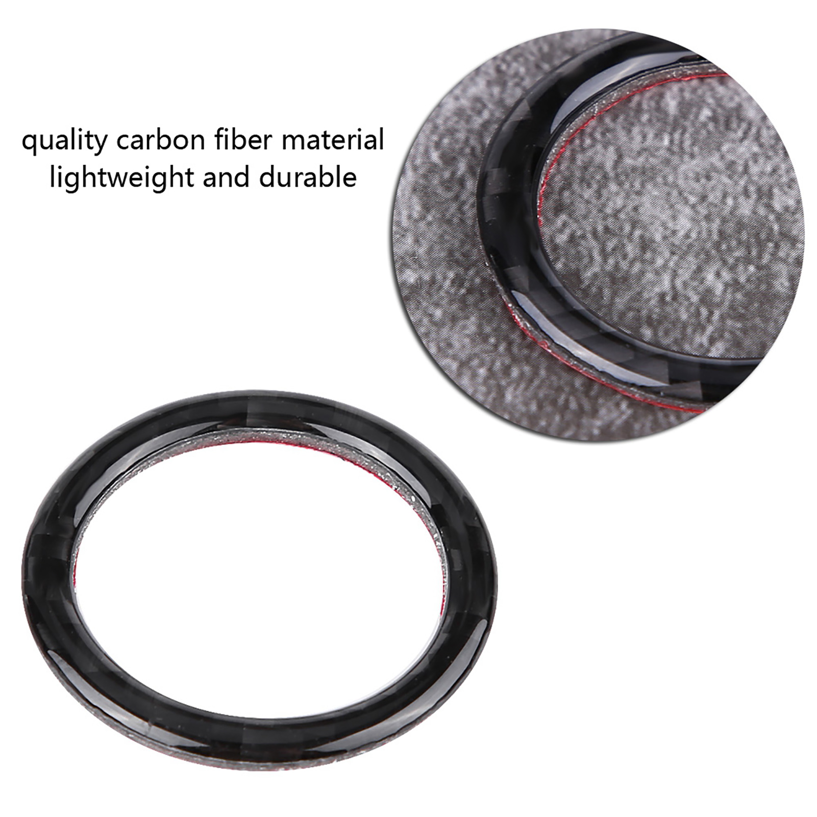 Dekorativer Carbonfaserring Für Den Motorstartknopf, Schutzrahmen E90/92/93