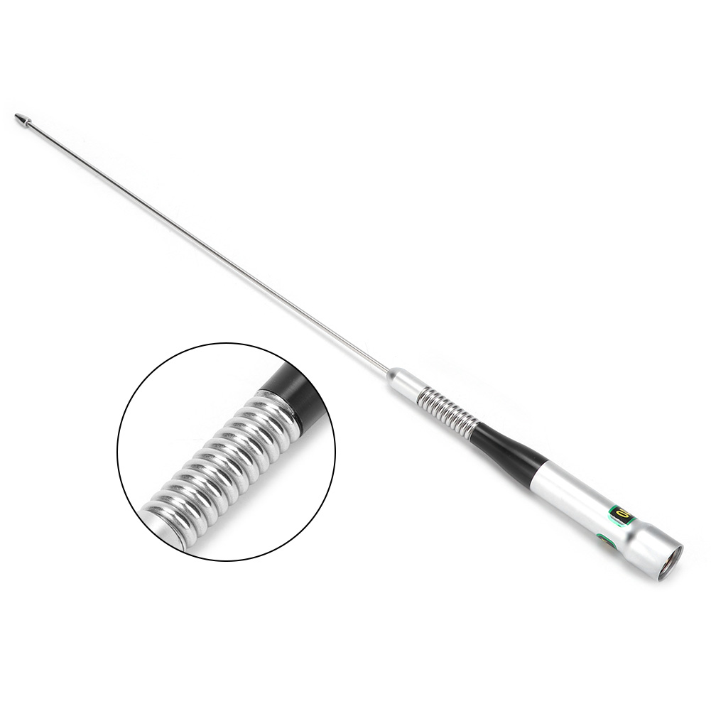 Sp-40 100w Uhf Dualband-antenne Für Walkie-talkies, Autos Und Taxis (silber)