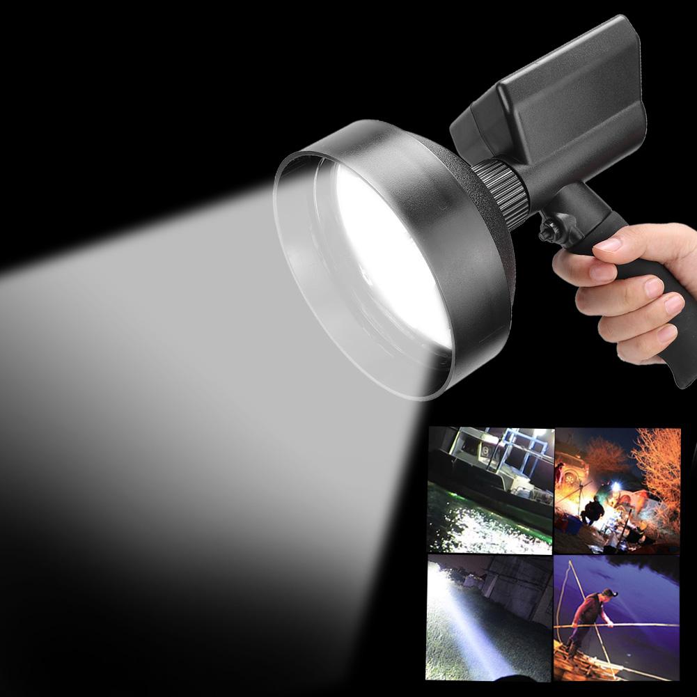 Tragbare Xenon-hid-lampe Für Den Außenbereich, Geeignet Für Camping, Jagd Und Angeln, 12–24 V, 55 W, Schutzart Ip565, Zoll