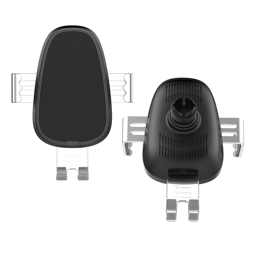 Kabelloses Autoladegerät (10 W, 7,5 W, 5 W), Automatische Infrarot-induktions-handyhalterung Für Lüftungsschlitze, Smartphone-halterung