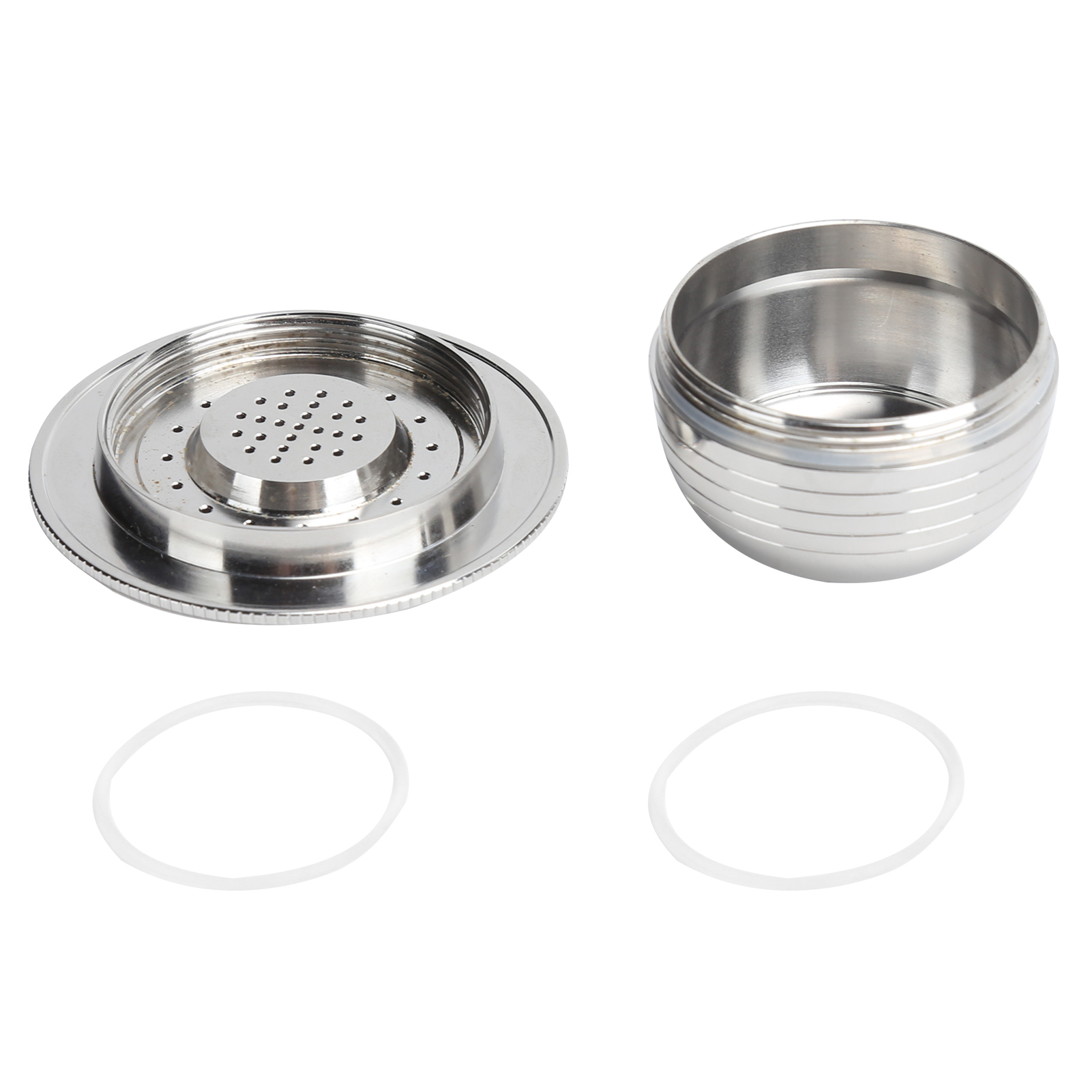 Wiederverwendbares Kaffeekapsel-set Mit Löffel, Bürste Und Dichtungen, Filter Geeignet Für Bialetti.