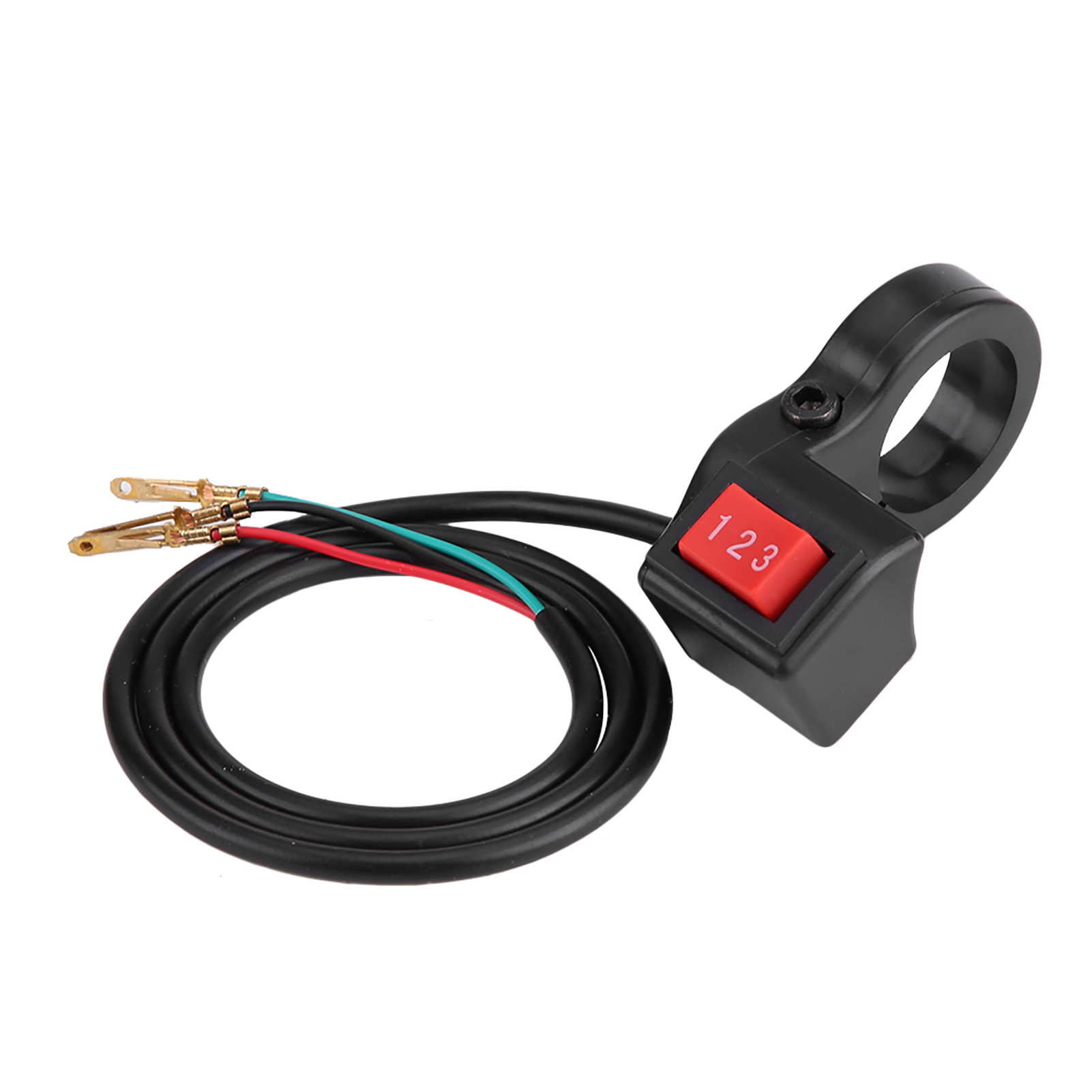 Elektrischer 3-gang-geschwindigkeitsschalter, 22 Mm (7/8 Zoll), Für Motorrad-, Roller- Und E-bike-lenker – Geschwindigkeitsschaltmodul