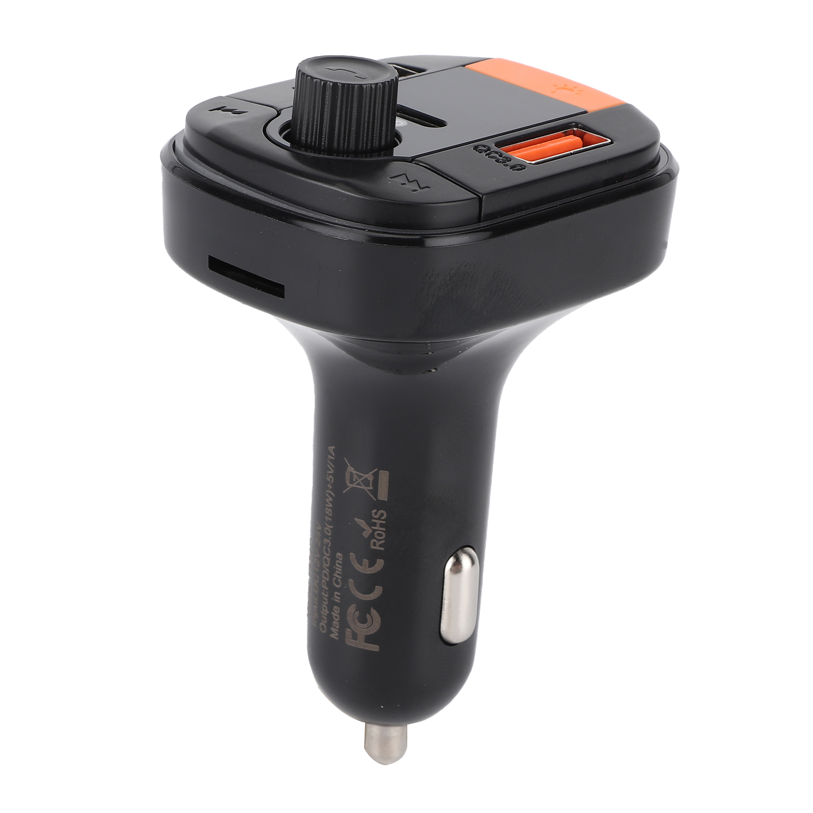 Bluetooth-mp3-freisprecheinrichtung, Autoradio Mit 2 Usb-anschlüssen, Qc3.0-schnellladefunktion, Ambientebeleuchtung Und Universellem Autoplayer