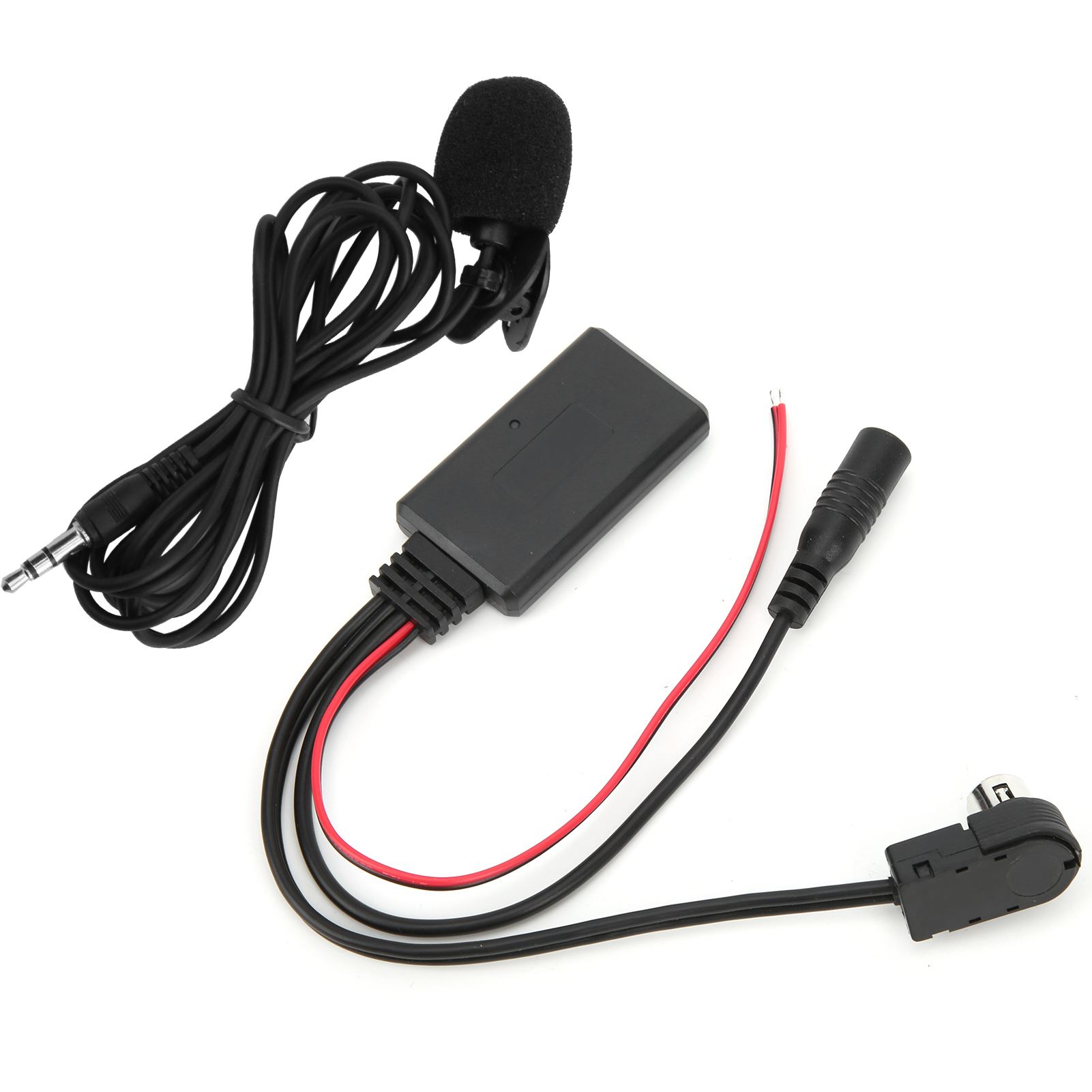 Bluetooth 5.0-adapterkabel Mit Freisprechmikrofon, Kompatibel Mit Alpine Autoradios Cda-9857, Cda-9886, Cda-117, Drahtloses Audio-kit