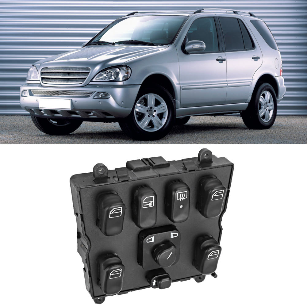 Hauptschalter Für Elektrische Fensterheber, Ersatzteilnummer A1638206610, Passend Für Mercedes-benz W163 Ml320