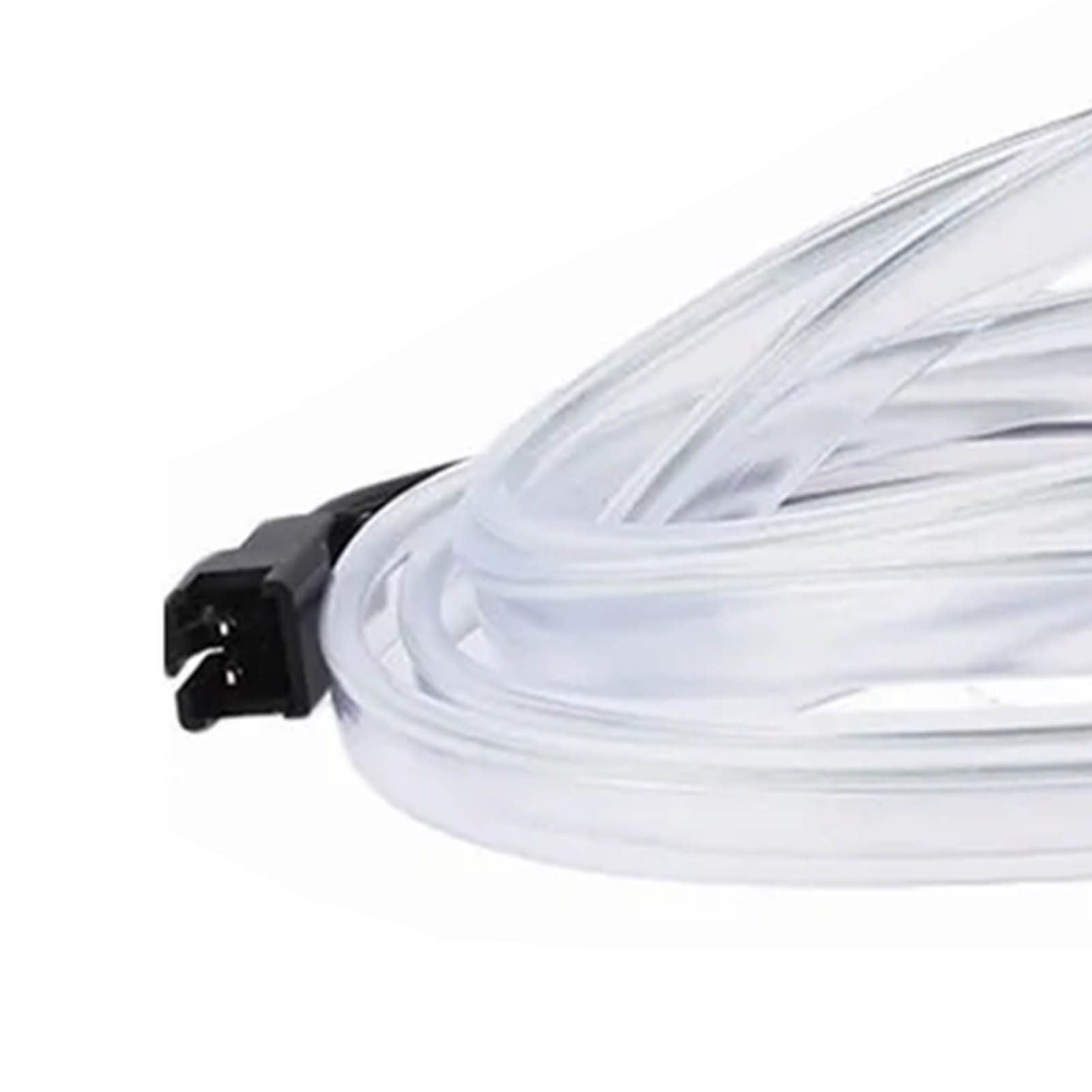 M Langer Led-lichtstreifen Für Den Fahrzeuginnenraum, Flexibel Mit Usb-anschluss, Universelles Neon-eisblau, Einzigartiges Ambiente, Innenraumbeleuchtung, Lichtleiste Für Autos