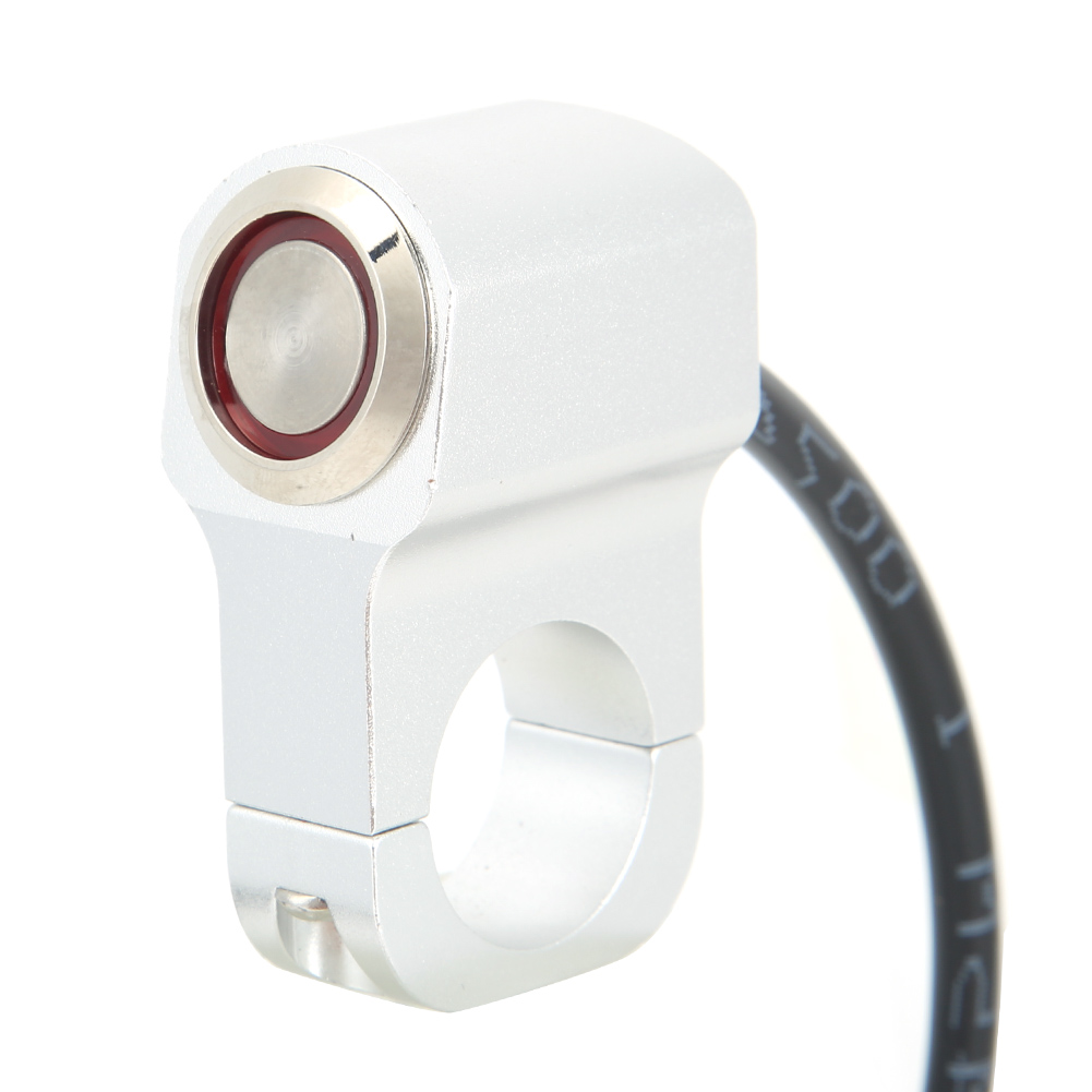22 Mm / 0,9 Zoll Edelstahl-lenkerbedienschalter Mit Ein-/ausschalter Für Scheinwerfer, Nebelscheinwerfer Und Led-taste