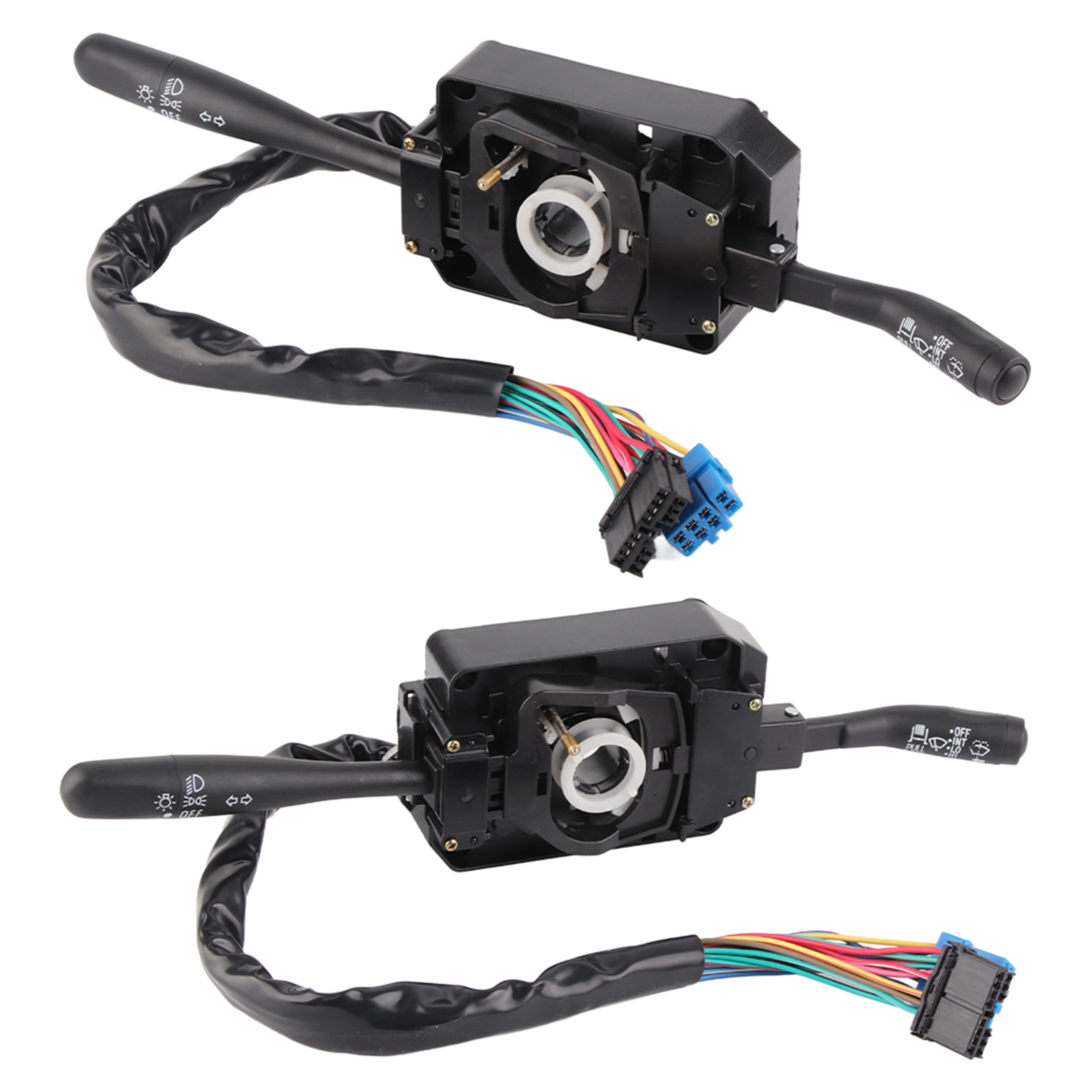 Kombinierter Blinker- Und Scheibenwischerschalter Für Isuzu Npr Nqr, Teilenummer 8973640740, Multifunktions-lenksäulensteuerung.