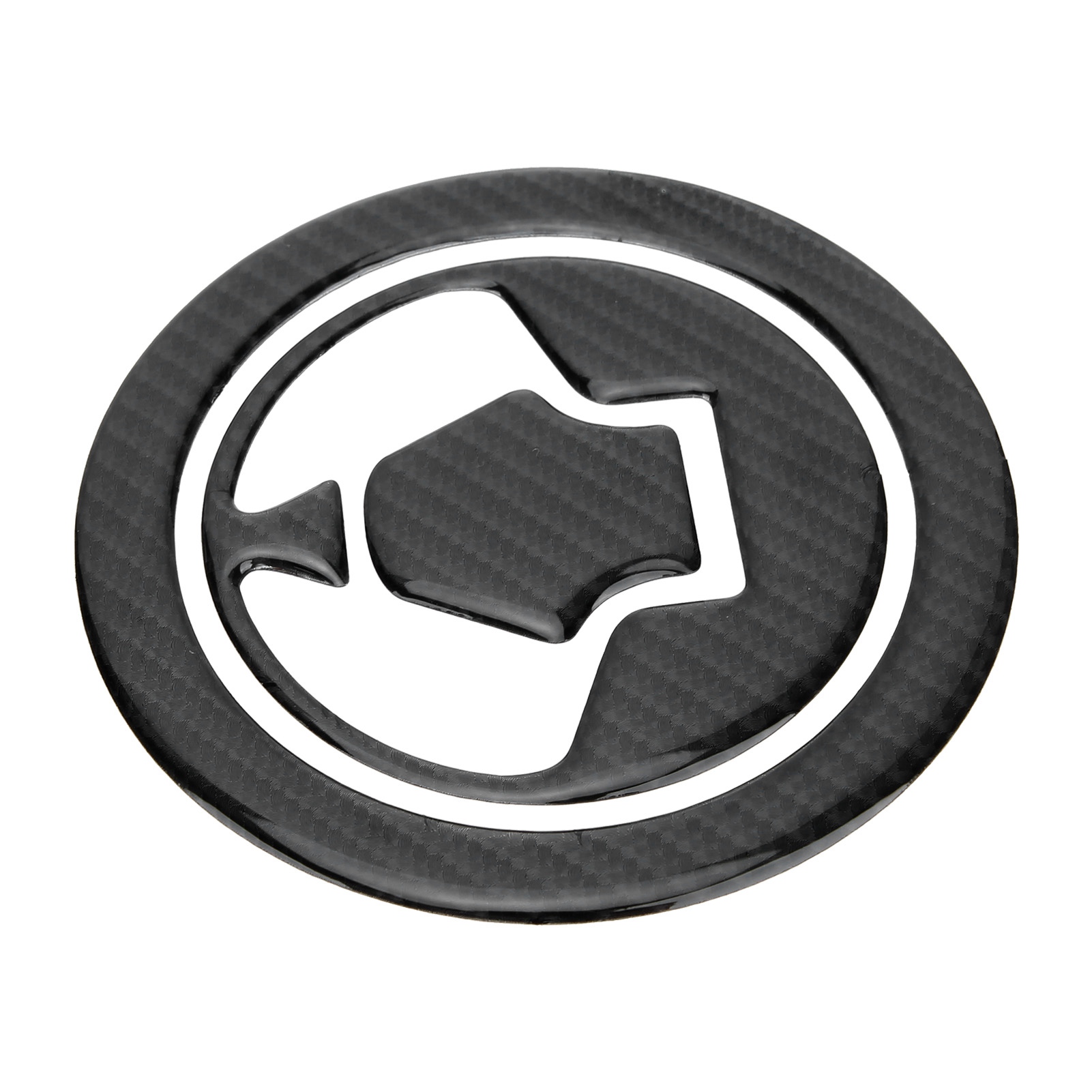 Motorrad-tankschutzaufkleber, Epoxidharz-hülle, Kawasaki Z800, Schwarze Carbon-optik, Modifiziert