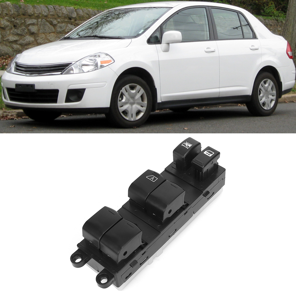 Hauptschalter Für Elektrische Fensterheber Links (fahrerseite) Passend Für Nissan Tiida C11 Sc11 C11z 25401-ed500
