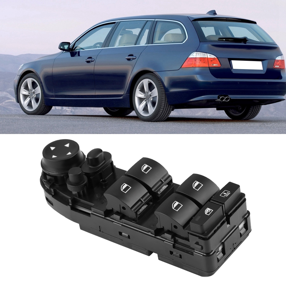 Elektrischer Fensterheberschalter Fahrerseite Für Bmw 5er E60 E61, Teilenummer 61319122113, Originaler Fensterheberschalter