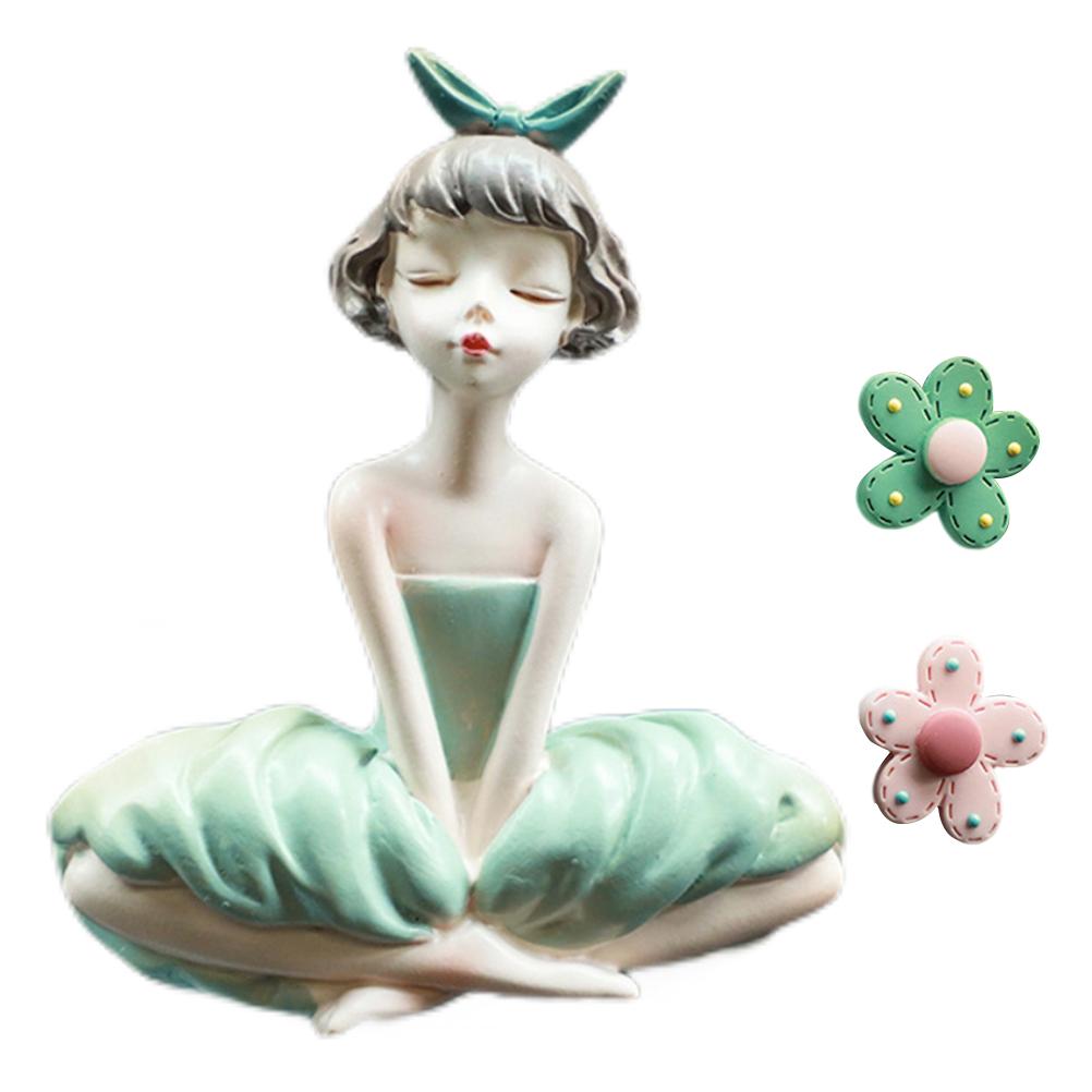 Niedlicher Mädchen-blumenstrauß Aus Kunstharz, Auto-lüftungsschlitzclip, Farbenfroher Duftdiffusor, Auto-innendekoration, Lüftungsschlitzzubehör.