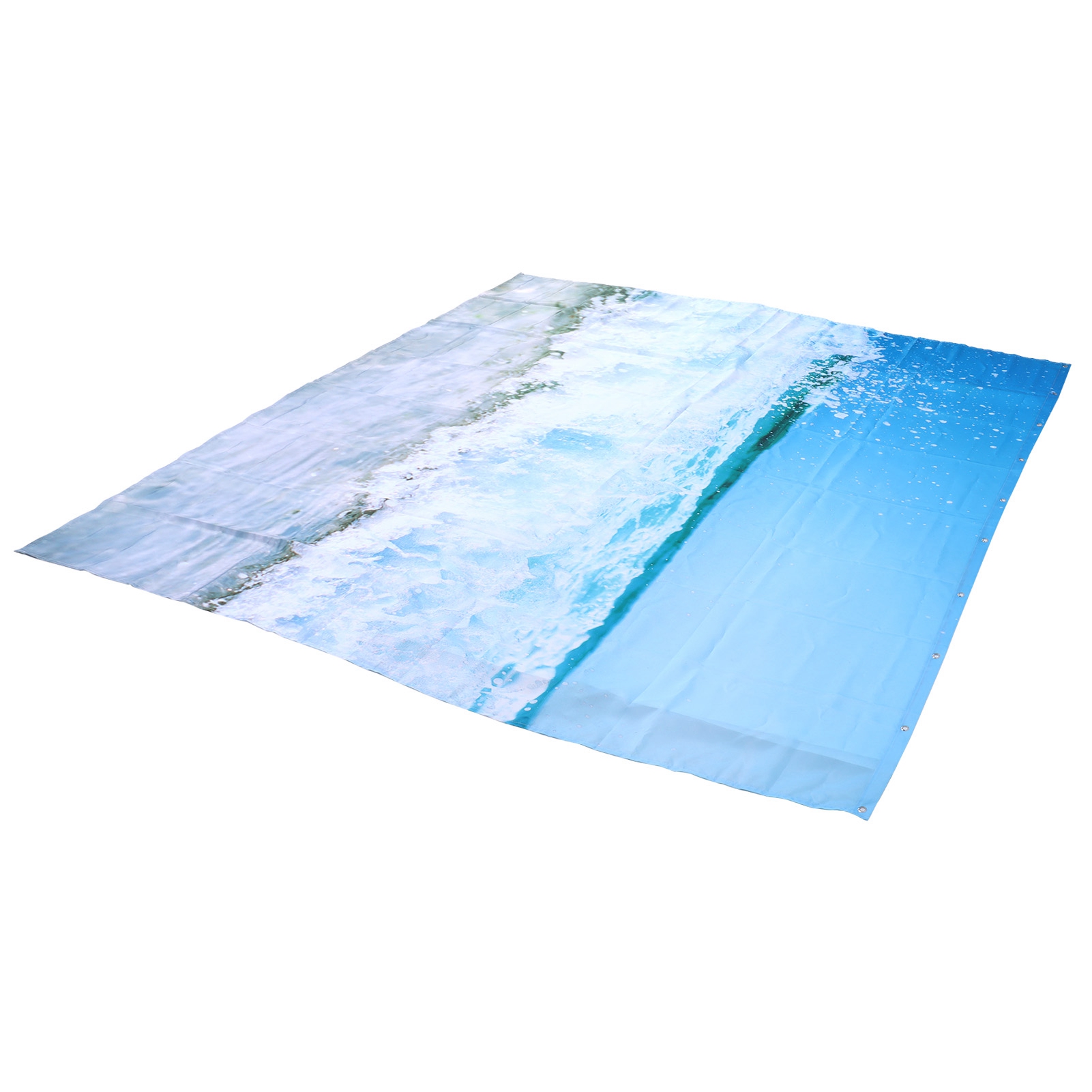 Wasserdichter Duschvorhang 150 X 180 Cm Mit Haken, Badezimmerausstattung Für Zuhause, Spritzwassergeschütztes Badetuch