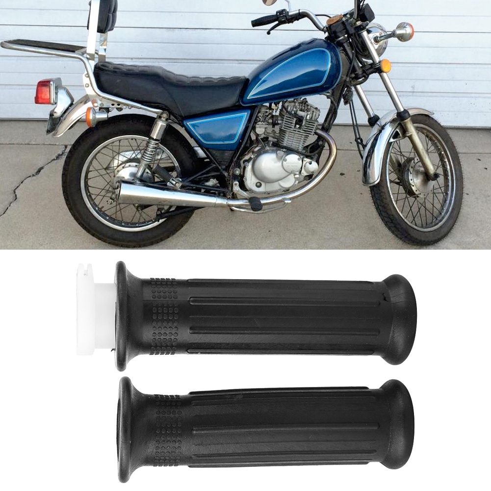 1 Paar Gummigriffe Für Die Linke Hand Und Den Rechten Gashebelschalter, Passend Für Suzuki Gn125 Gs125
