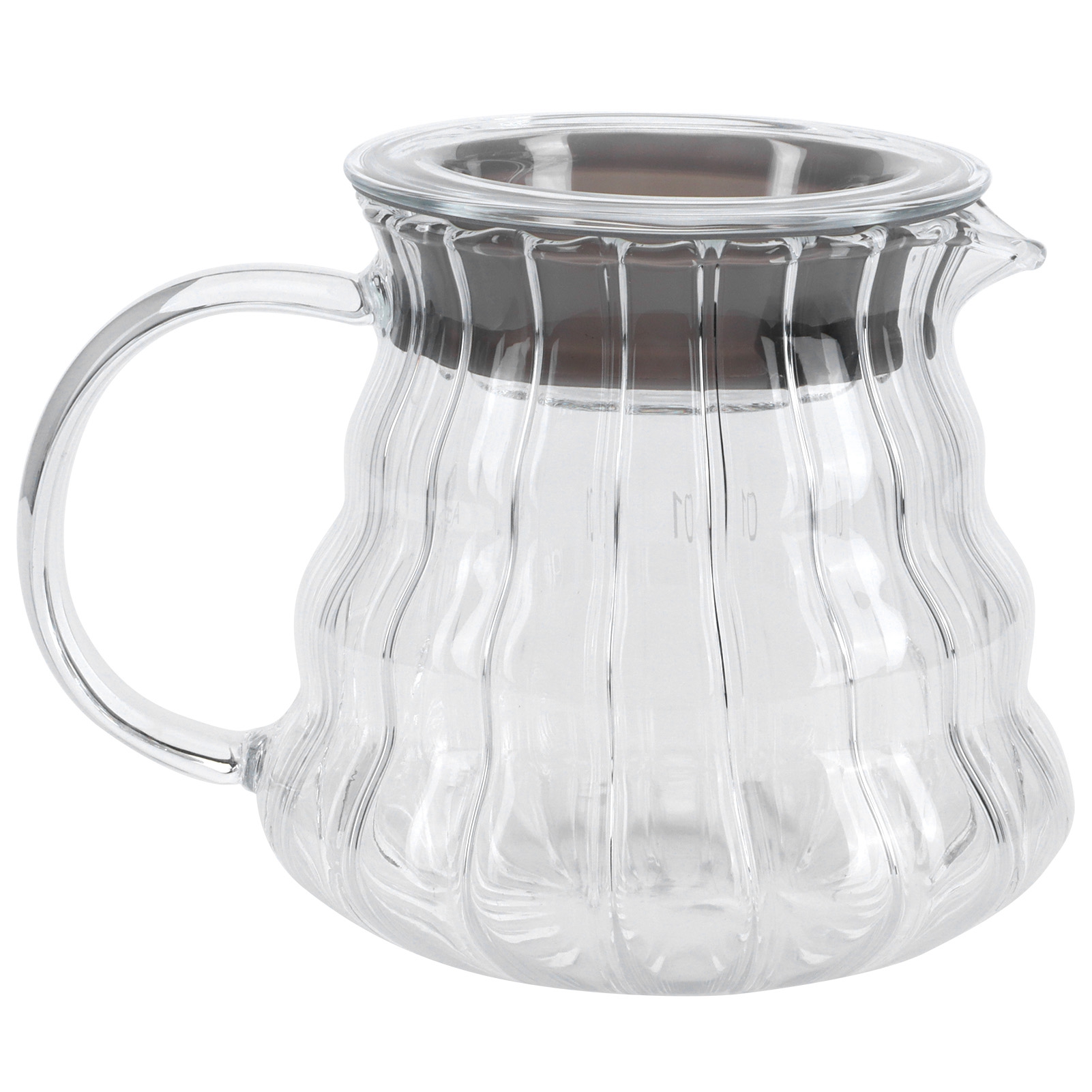 Kaffeemaschine Aus Hochbeständigem Borosilikatglas, 300 Ml Kaffee- Und Teekessel Für Zuhause Und Büro.