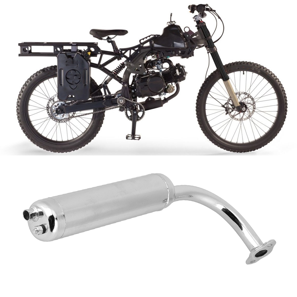 Universeller Schalldämpfer/auspuff Für 80ccm, 60ccm, 49ccm Und 50ccm Elektrofahrradmotoren