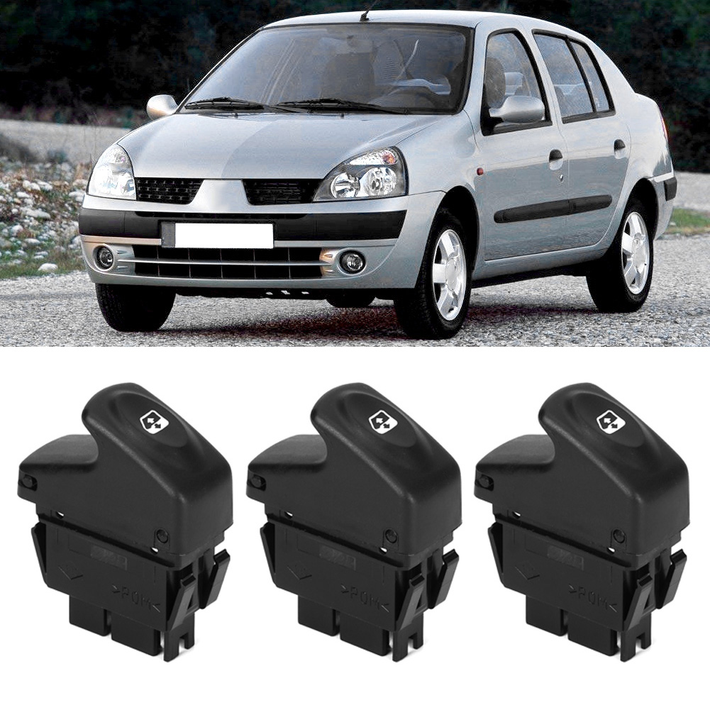 3-teiliger Elektrischer Fensterheberschalter 7700838100, Passend Für Renault