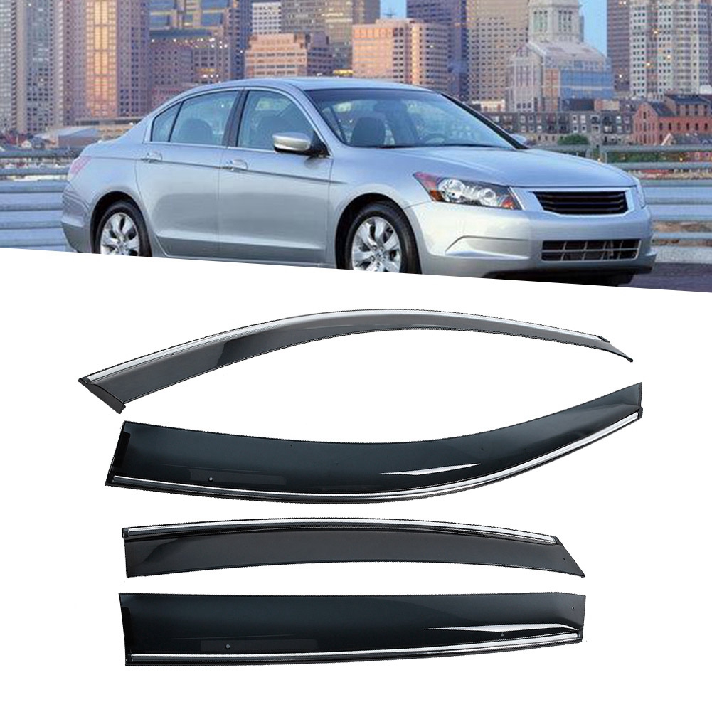 4 Seitenfenster-sonnenschutzblenden, Regendicht, Rauchabweisend Für Honda Crv 2007-2011