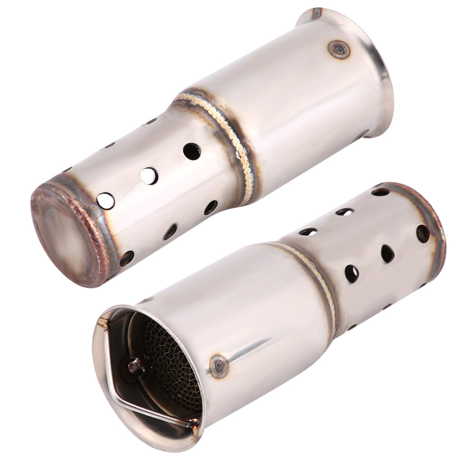 Universeller Motorradauspuff 51 Mm Schalldämpfereinsatz Geräuschreduzierer Typ 2