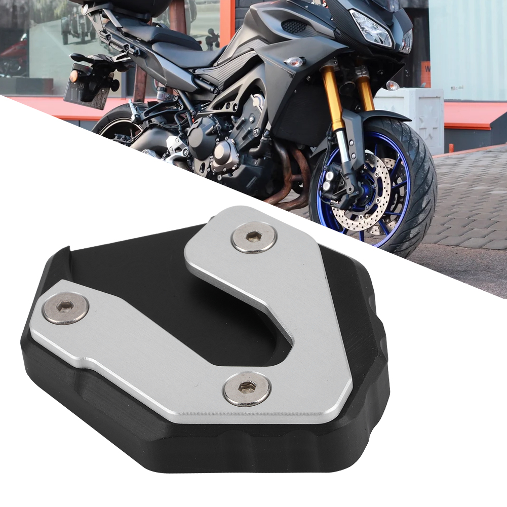 Vergrößerte Seitenständer-verlängerungsplatte Mit Rutschfester Unterlage, Passend Für Yamaha Mt09 Tracer 900 Gt