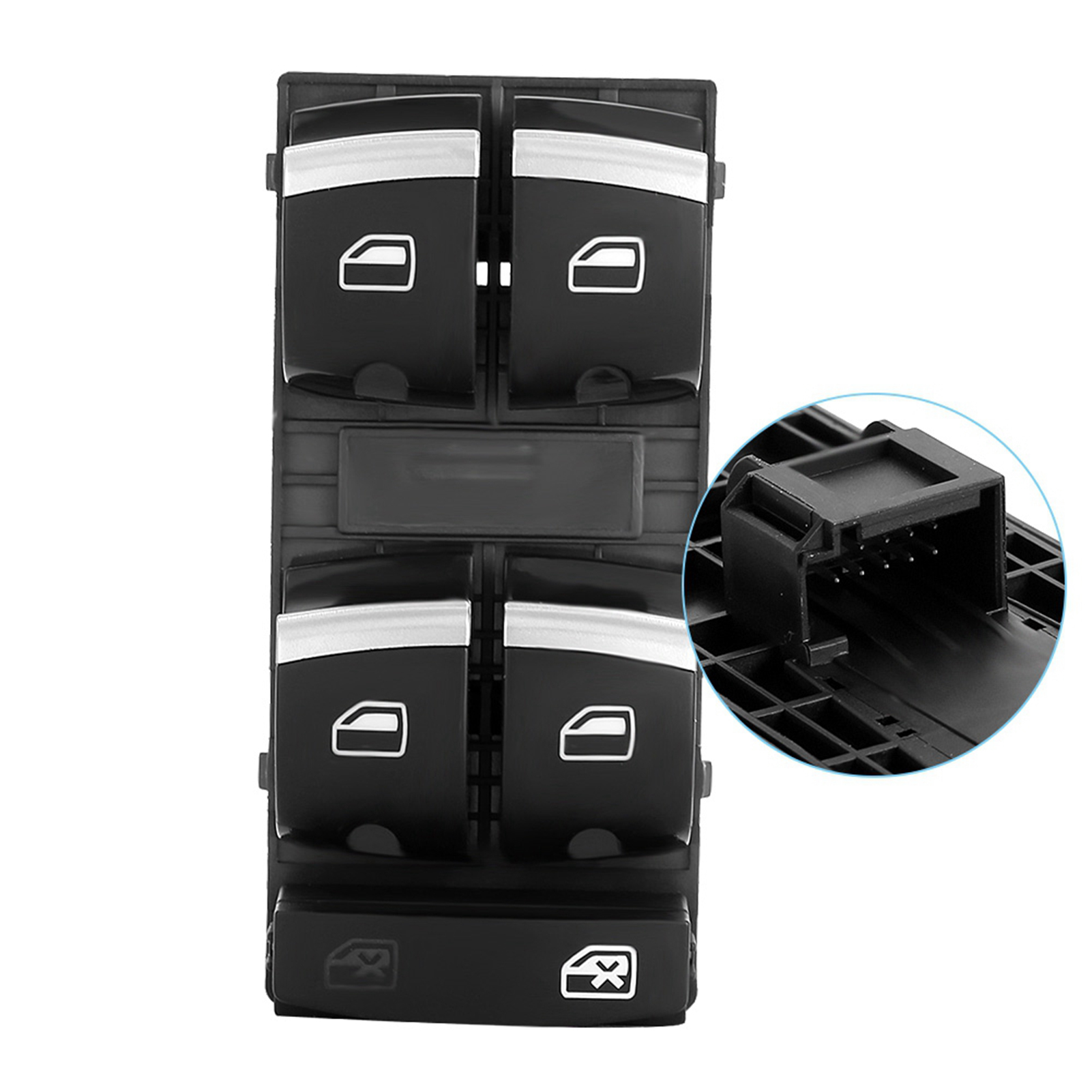 Elektrischer Fensterheberschalter Power Master Für Audi A3 A4 A6 S6 Rs6 Q7 - Türschalter 4f0 959 851h, Original-autoteil
