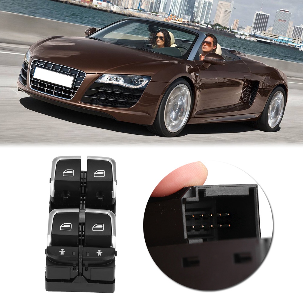 Elektrischer Fensterheberschalter Fahrerseite Für Audi A6 S6 C7 A7 A8 Tt R8, Fensterheberschalter 4gd 959 851b