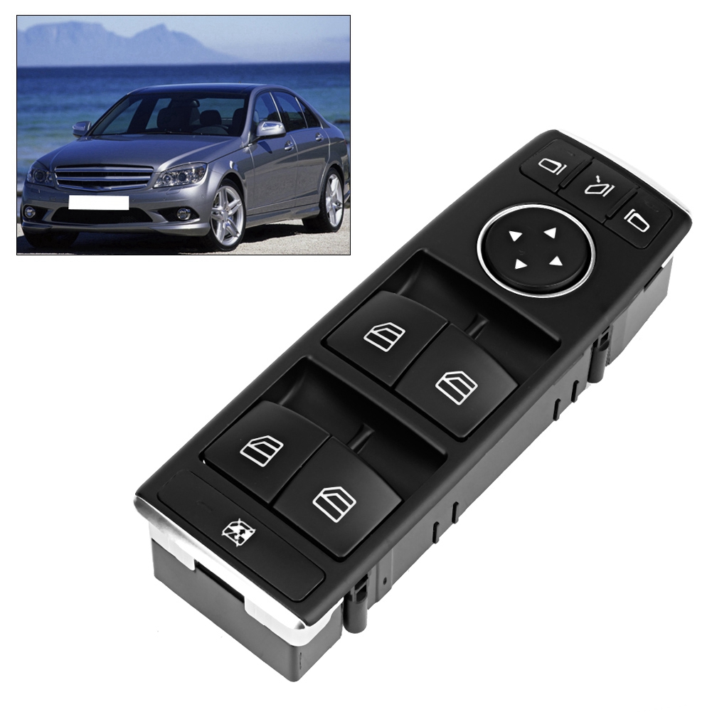 Power Master Fensterheberschalter Kompatibel Mit Mercedes C-klasse W204 2049055402 A2128208310