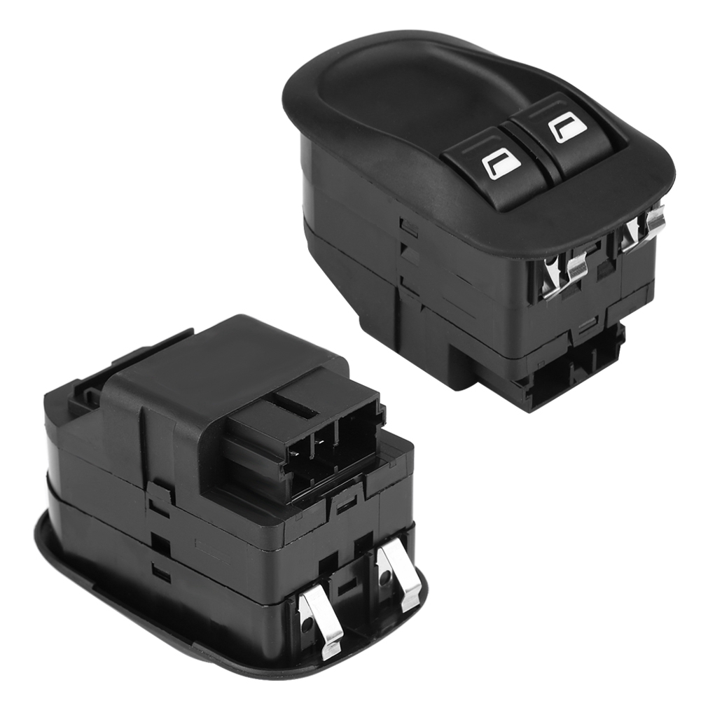 Elektrischer Fensterheberschalter Vorne Für Peugeot 206 1998-2010, Teilenummer 6554wq, Fensterheber Für Fahrer- Und Beifahrerseite, Kompatibles Autoteil.